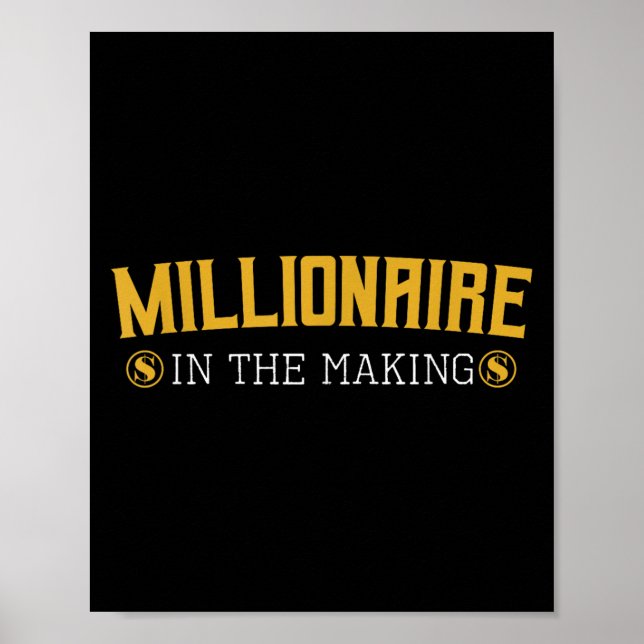 Affiche Millionaire Dans La Rendre Entrepreneur Hustler Mo (Devant)