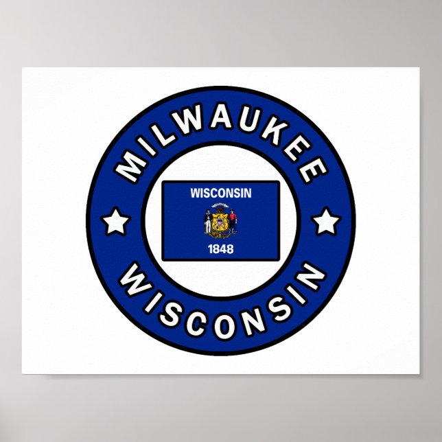 Affiche Milwaukee Wisconsin (Devant)