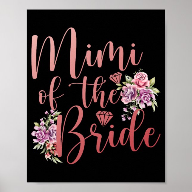 Affiche Mimi de la mariée Mimi fière Mimi de la mariée (Devant)