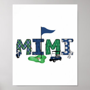 Affiche Mimi du garçon d'anniversaire trou en un coup de g