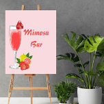 Affiche Mimosa Bar Baby shower de Brunch Bubbly<br><div class="desc">Une couche tard dans la nuit affiche une activité baby shower populaire. Modifiez facilement le texte, la couleur, la taille pour le rendre unique. Nous avons aussi la coordination et la mise en correspondance des articles de papeterie et de fête sous Bubbly And Brunch Baby shower Collection de thèmes groupés...</div>