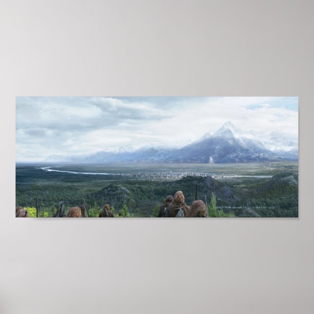 Affiche Minas Tirith en vue (Devant)