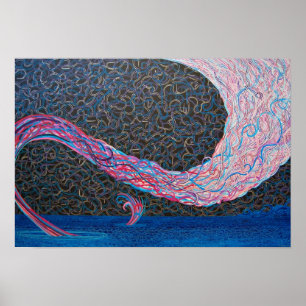Affiche Mindscape d'écoulement optimal par Meghan Oona