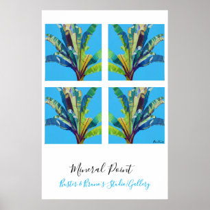 Affiche Mineral Point, Red Banana's , by Bruce Tunis