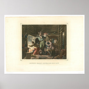 Affiche Miner's Cabin, Result of the Day (0155A)