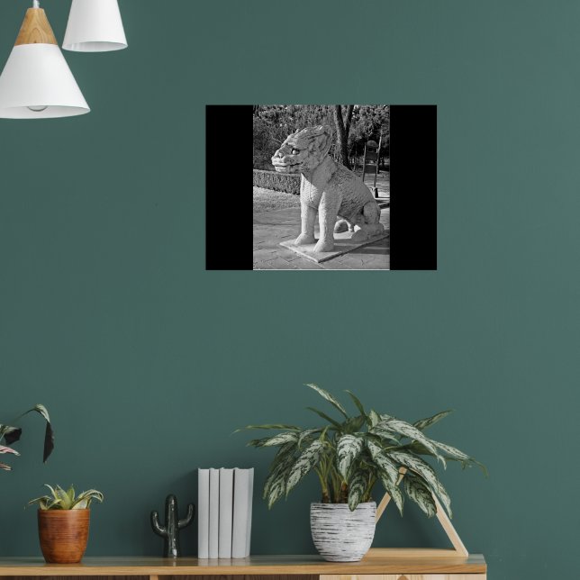 Affiche Ming Tombs Dragon B&W (Salon 1)