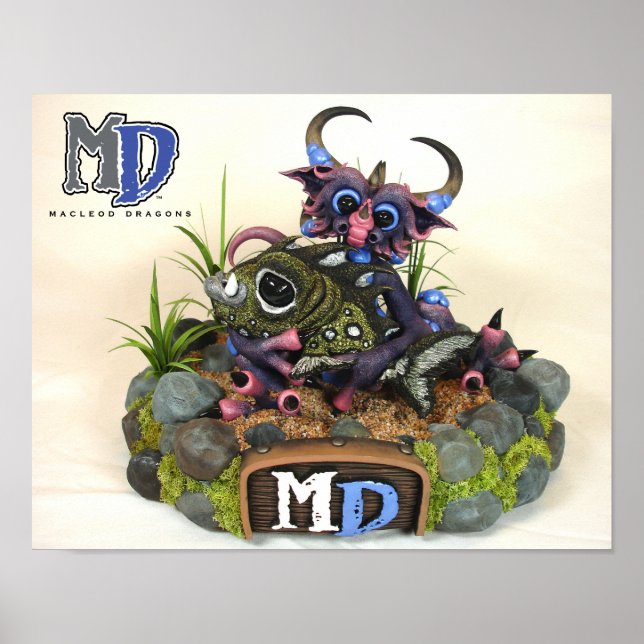 Affiche Mini-affiche MD de 11 po x 14 po (Devant)