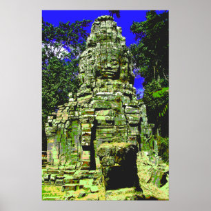 Affiche Mini Bayon [Redux] ... Siem Reap, Cambodia