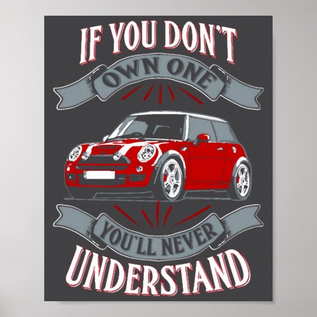 Affiche Mini Cooper Mini Cooper You Dont Own One Mi  (Devant)