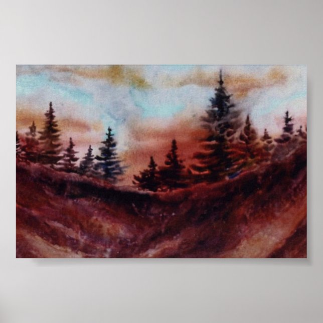 Affiche Mini-Poster de Pinescape (Devant)