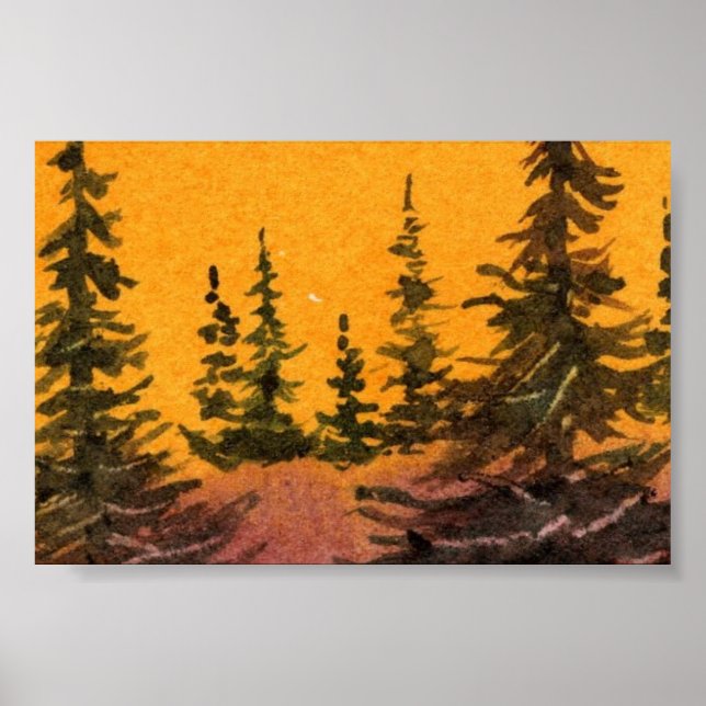 Affiche Mini-Poster de Pinescape (Devant)
