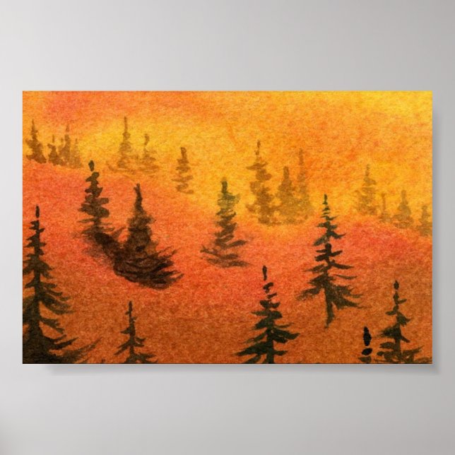 Affiche Mini-Poster de Pinescape (Devant)