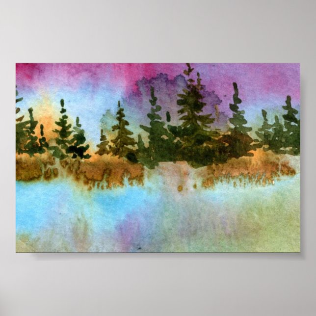 Affiche Mini-Poster de Pinescape (Devant)