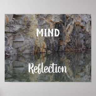 Affiche Mini Reflection Rock Wall