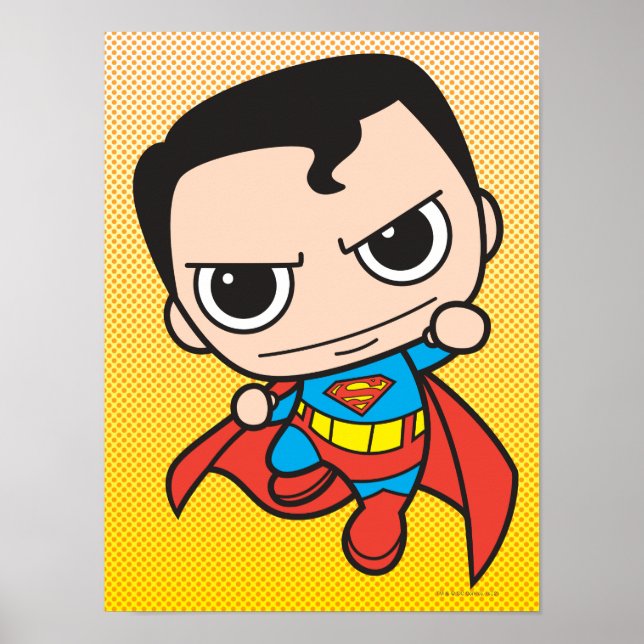 Affiche Mini Superman volant (Devant)