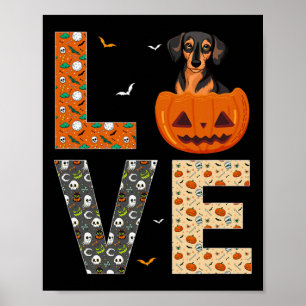 Affiche Miniature Pinscher Amoureux de les chiens Garçons