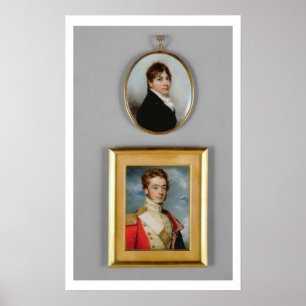 Affiche Miniatures de jeunes dirigeants du trente-huitièm