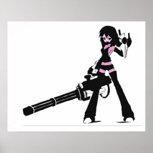 Affiche Minigun lass !