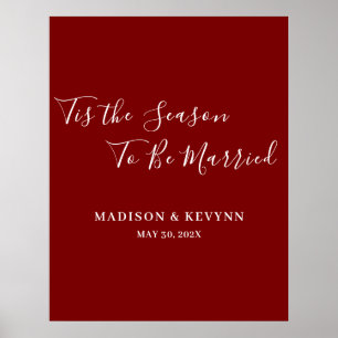 Affiche Minimal et chic   MARIAGE