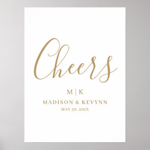 Affiche Minimal et chic   MARIAGE