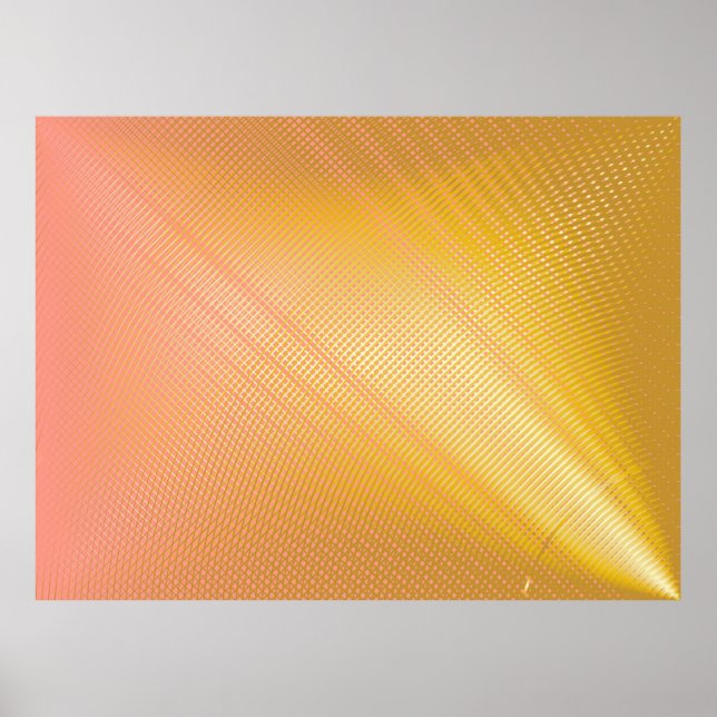 Affiche Minimal Gradient Pattern. Duo Tone Cover Design. G (Devant)