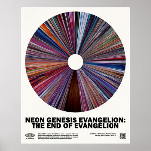 Affiche minimalGenèse de Néon Evangelion La fin de l'évang