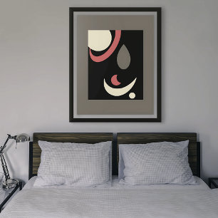 Affiche Minimalisme cosmique : Géométrie céleste