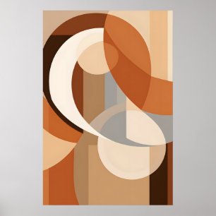 Affiche Minimalisme géométrique Abstrait