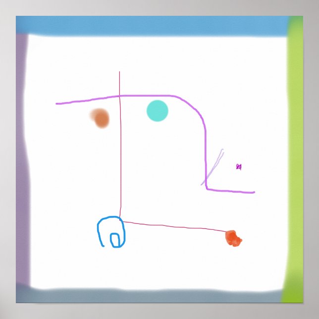 Affiche Minimalisme simple (Devant)