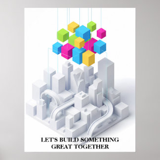 Affiche Minimalist Motivational Wall Art Print