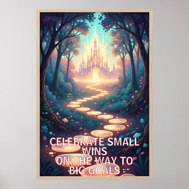 Affiche Minimalist Motivational Wall Art Print/Inspiration (Devant)