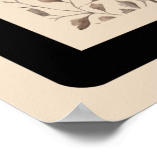 Affiche Minimalist Oasis Floral Pattern Art Canvas Print