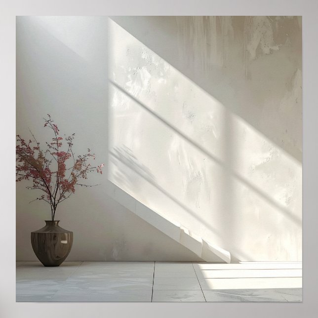 Affiche Minimalist room (Devant)