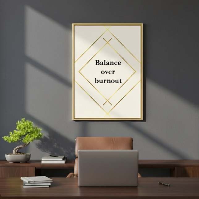 Affiche Minimalist Wall Art Neutral Office Print Wall Art (Créateur téléchargé)