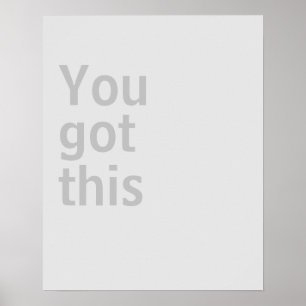 Affiche minimaliste