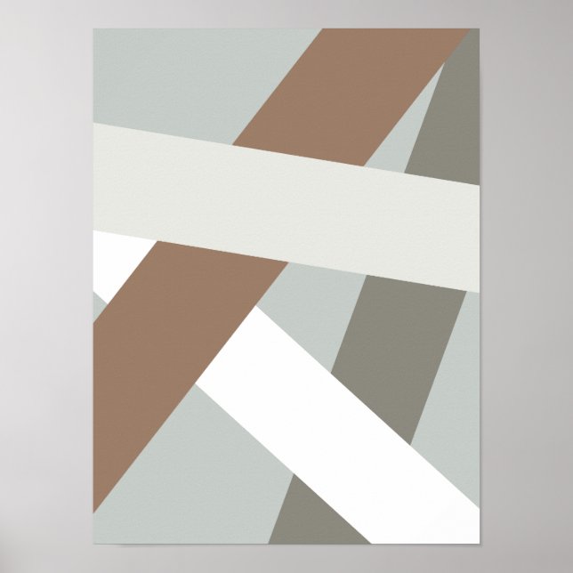 Affiche Minimaliste moderne (Devant)