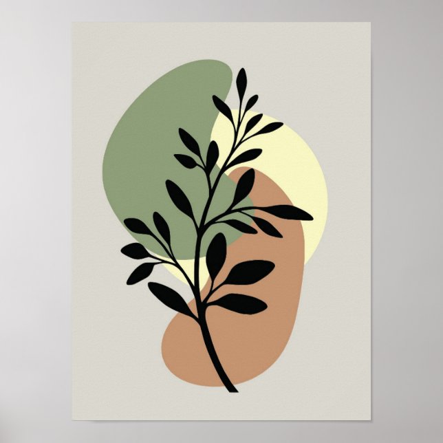Affiche Minimaliste moderne  (Devant)