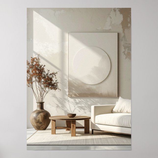 Affiche Minimaliste moderne (Devant)