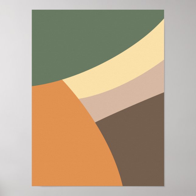 Affiche Minimaliste moderne (Devant)