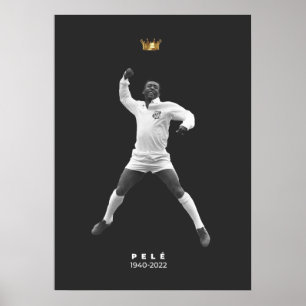 Affiche Minimaliste Pelé - 1940-2022