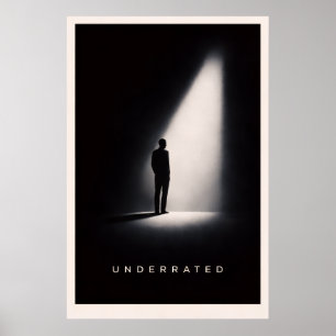 Affiche minimaliste sous-estimée