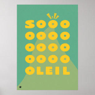 Affiche Minimaliste Sun Quote Art Print "Soleil"
