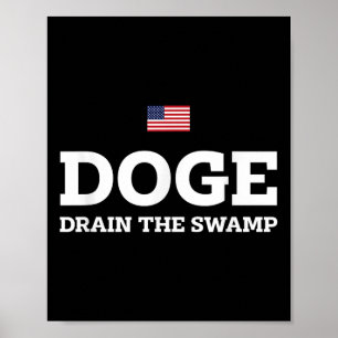 Affiche Ministère De L'Efficacité Gouvernementale Doge Dra