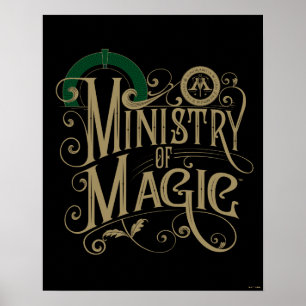 Affiche MINISTÈRE vintage DE MAGIC™ Graphic