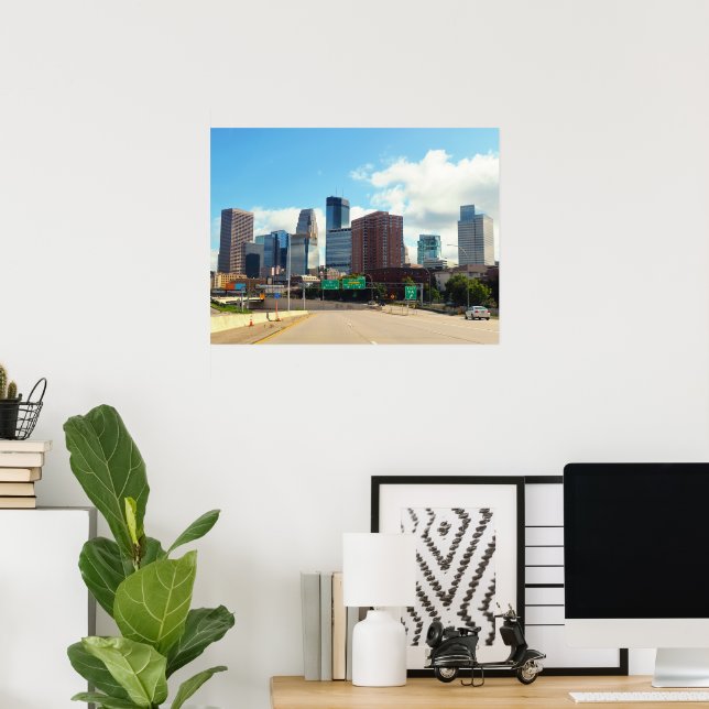 Affiche Minneapolis (Bureau à domicile)