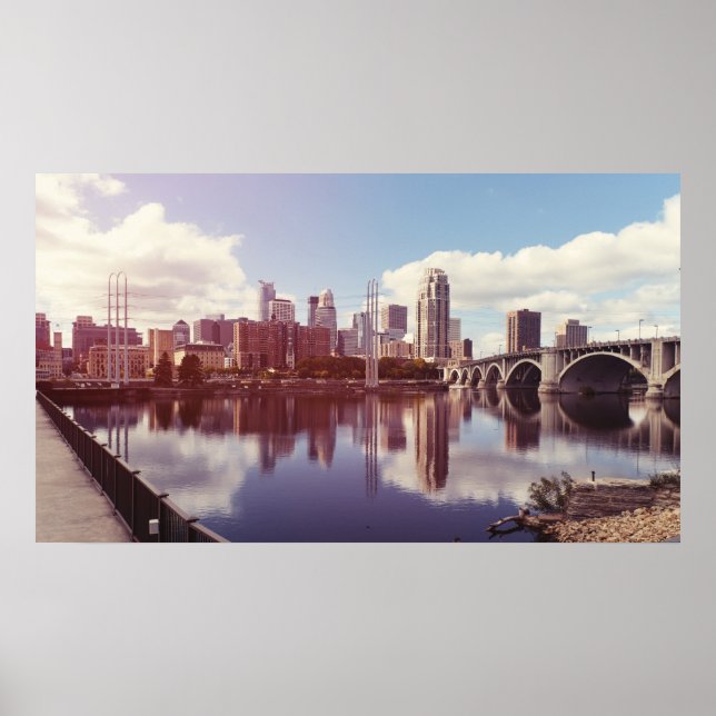 Affiche Minneapolis Minnesota  (Devant)