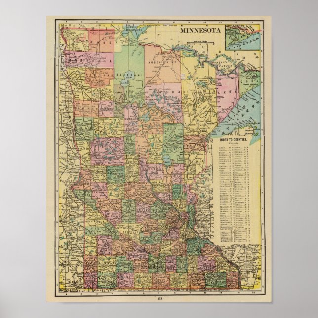 Affiche Minnesota (Devant)