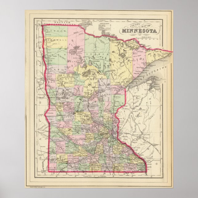 Affiche Minnesota 8 (Devant)