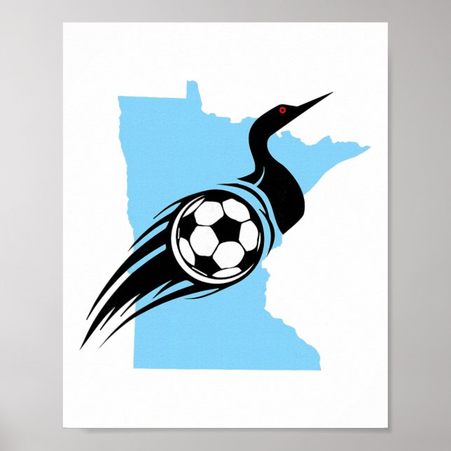 Affiche Minnesota Soccer Loon  (Devant)