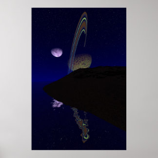 Affiche Minuit sur la Lune de Tibia 3